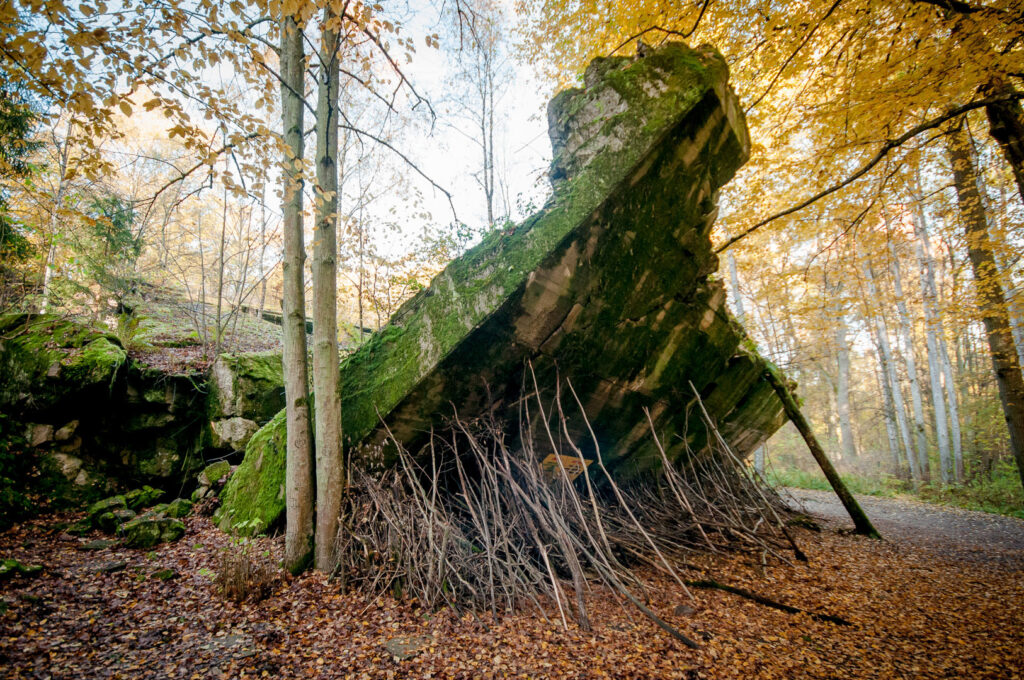 Wilczy Szaniec — ślady historii
