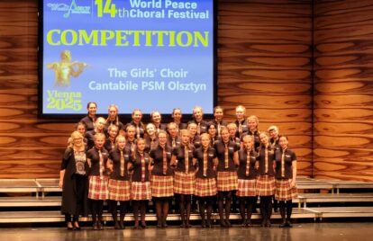 Chór Cantabile z Olsztyna zdobywa Złoto