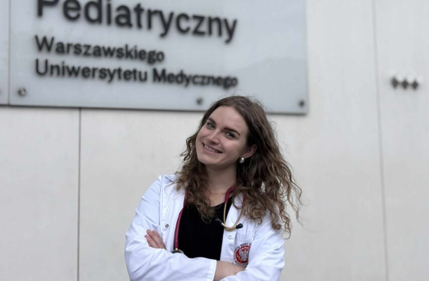 Paulina Kalman z Dąbrówna w świecie medycyny